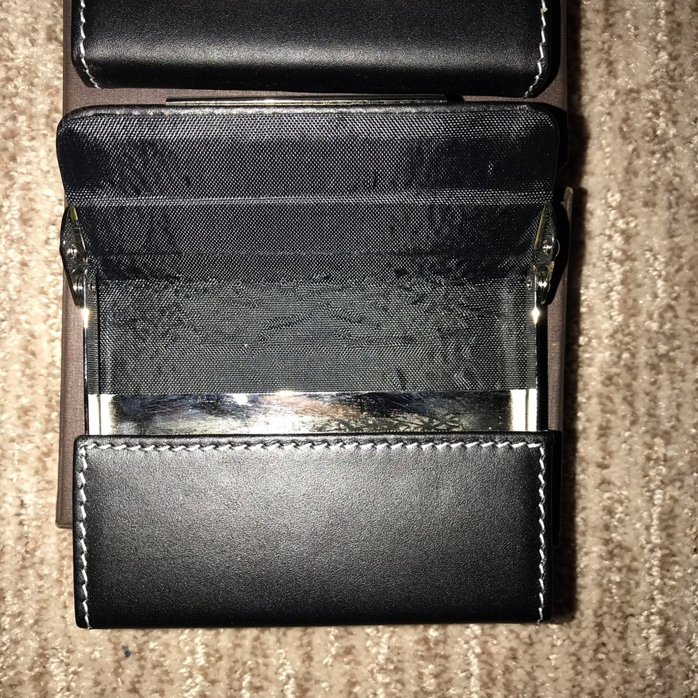 Turquoise Business Card Holder - Picture 2 of 2